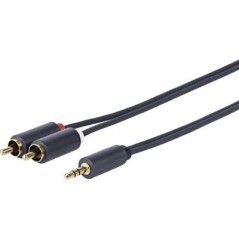 High-Quality Vivolink 35MM - 2 X RCA M-M (PROMJRCA5) Audio Cable for Superior Sound